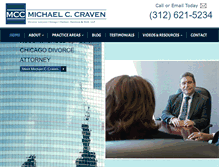 Tablet Screenshot of divorcelawyerschicago.org